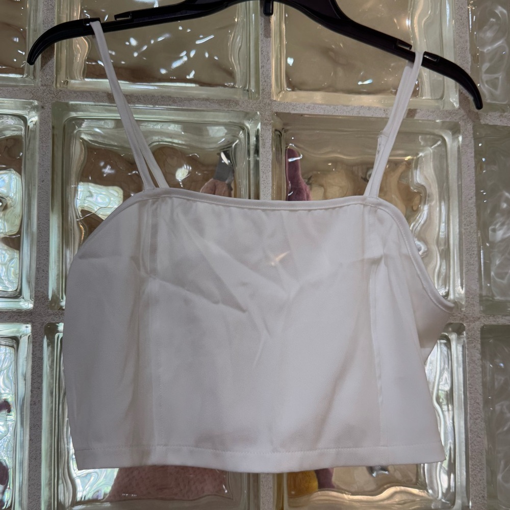 Chic White Camisole Top